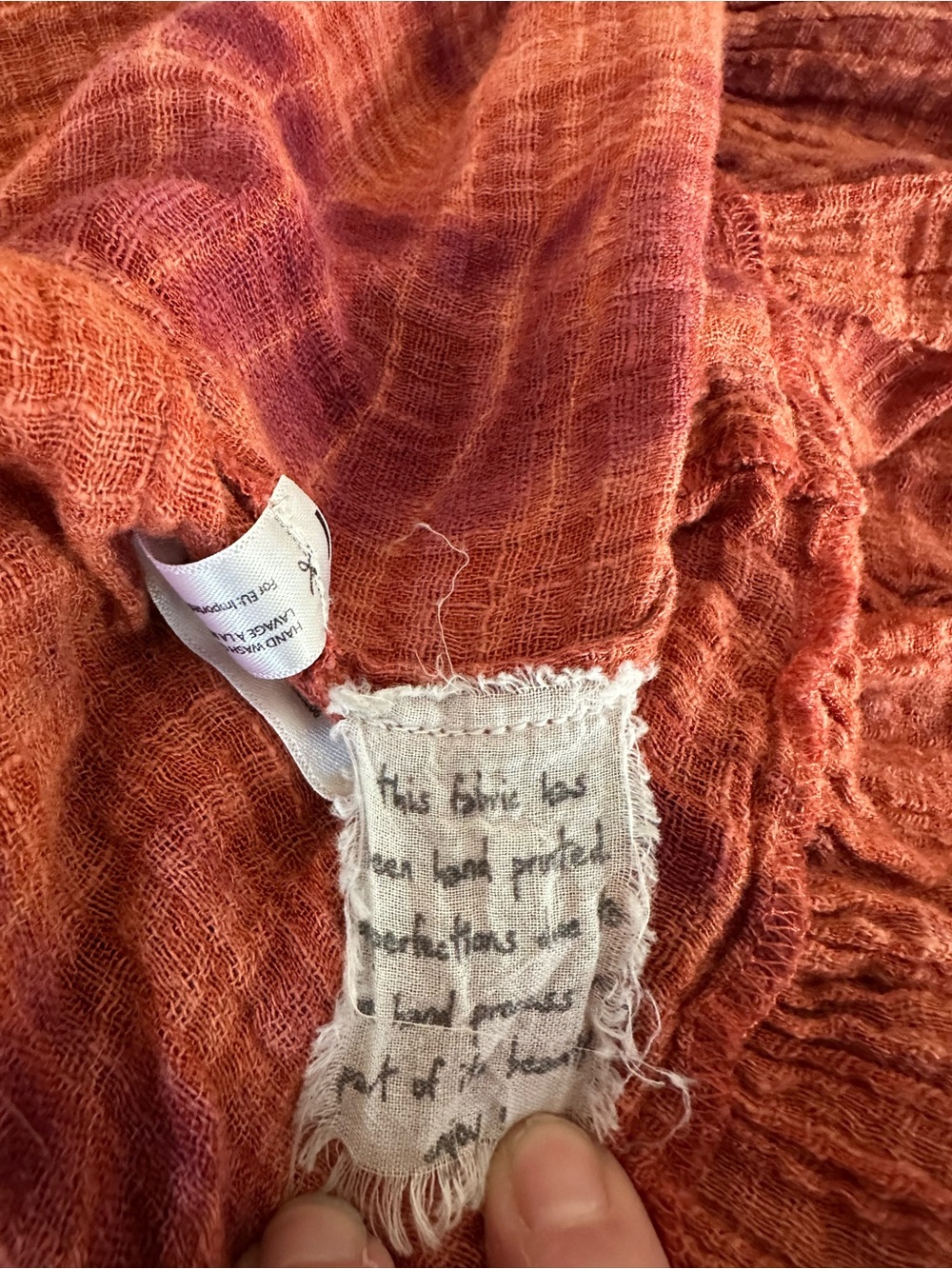 Free People Sashi Tie Dye Kimono, Small - Picture 9 of 10